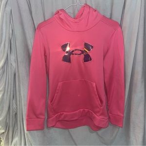 Under Armor hot pink sweatshirt - kids Large
